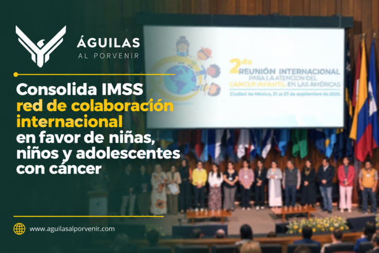 Consolida IMSS red de colaboración internacional en favor de niñas, niños y adolescentes con cáncer