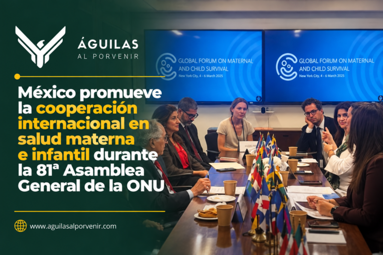México promueve la cooperación internacional en salud materna e infantil durante la 81ª Asamblea General de la ONU