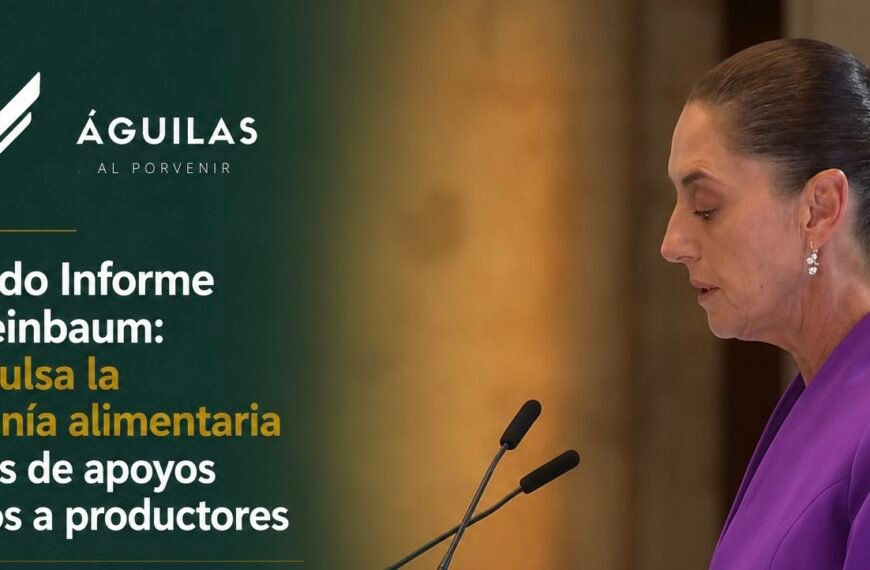 Segundo Informe de Sheinbaum: se impulsa la soberanía alimentaria a través de apoyos directos a productores