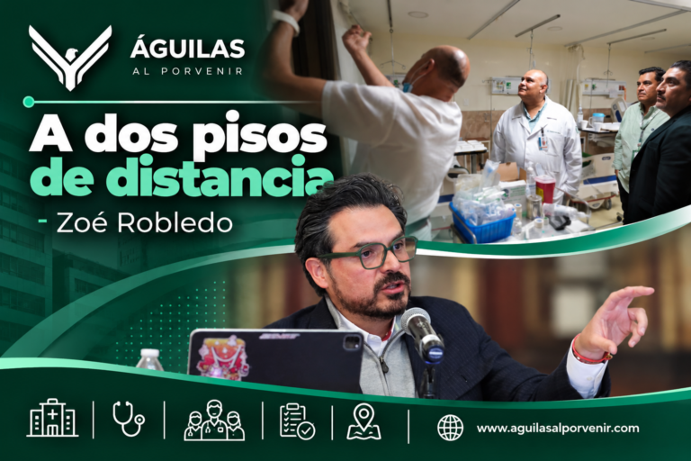 A dos pisos de distancia
