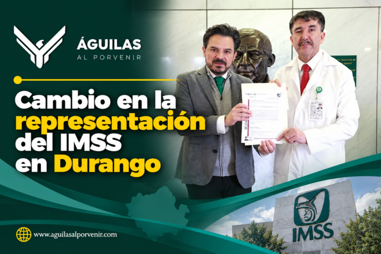 Cambio en la representación del IMSS en Durango