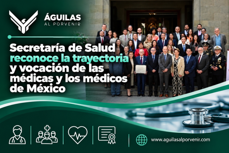 Secretaría de Salud reconoce la trayectoria y vocación de las médicas y los médicos de México