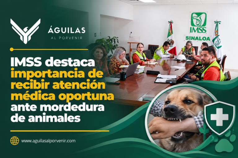 IMSS destaca importancia de recibir atención médica oportuna ante mordedura de animales