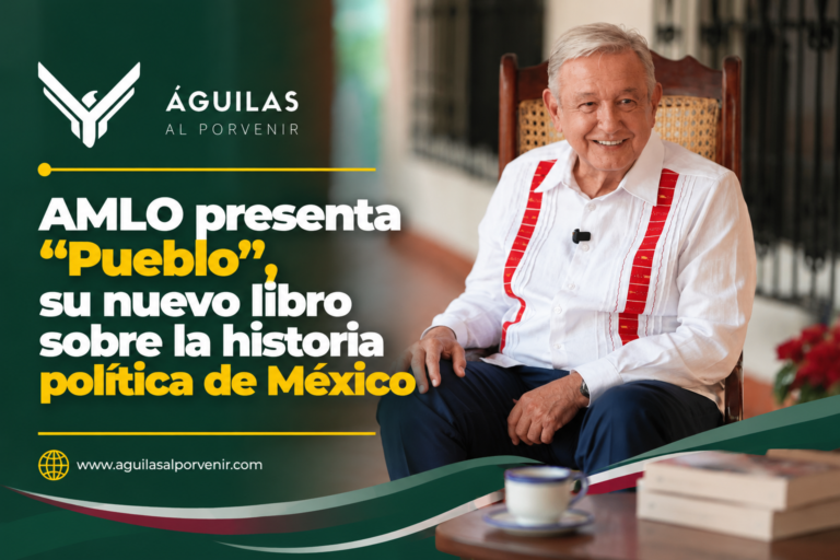 AMLO presenta “Pueblo”, su nuevo libro sobre la historia política de México